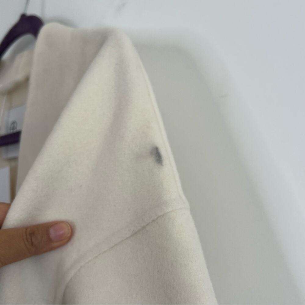 FINAL PRICE NEW NWT ANINE BING Hunter Coat In Ivory - Picture 7 of 11